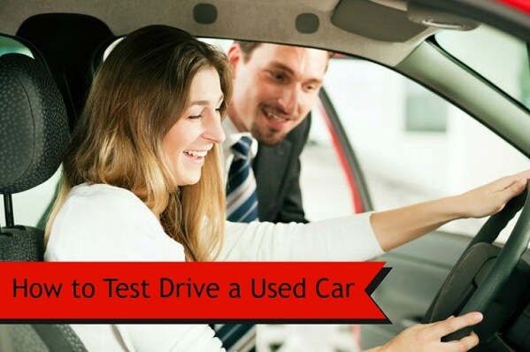 car buying test drive a car