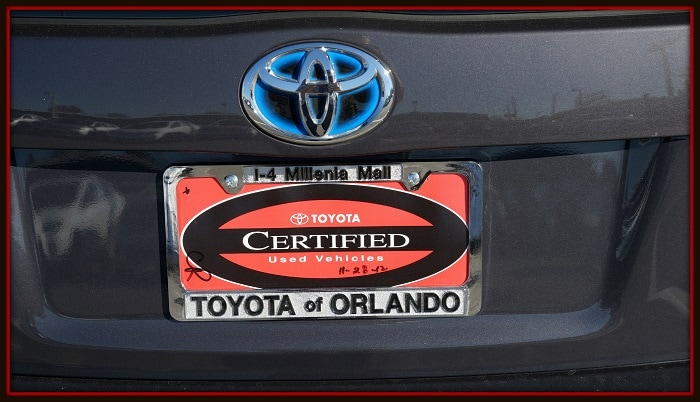 pre-owned vehicles Orlando Toyota Certified Used Vehicles