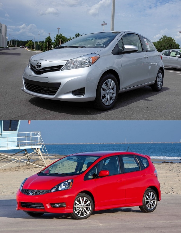 new Toyota near Orlando Toyota Yaris vs Honda Fit