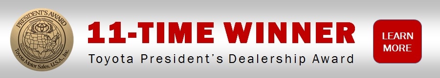 11 Time Pres Award LEARN MORE