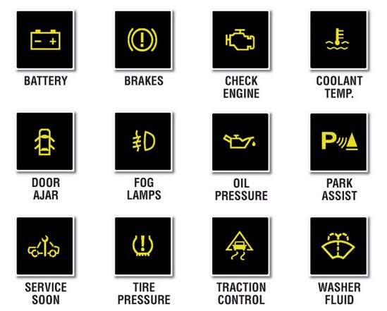 toyota dashboard engine light #7