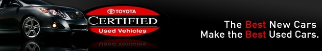 Toyota Certified used cars Toyota Certified used car in Charlotte