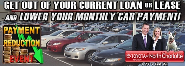 Payment Reduction Event N Charlotte Toyota specials