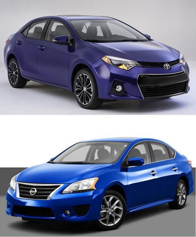 Toyota vs Nissan 2014 Toyota Corolla in NC
