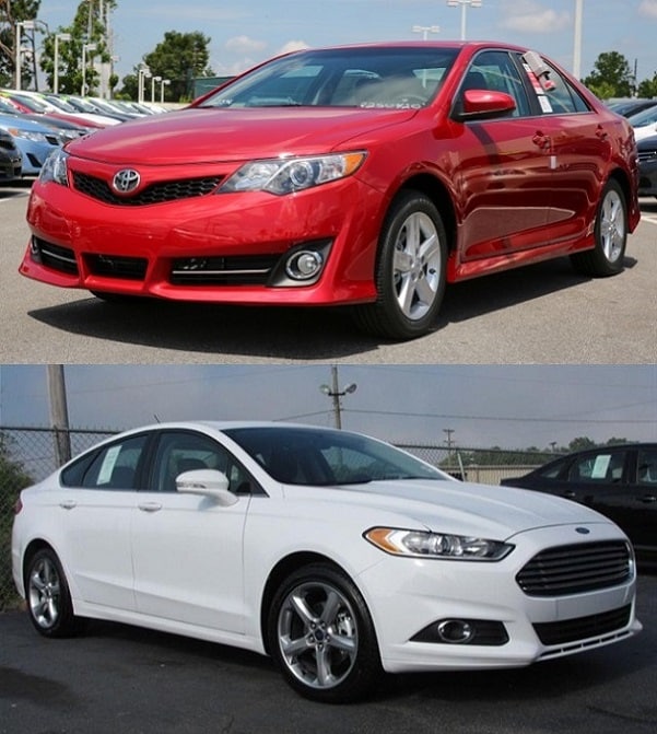Toyota vs Ford 2014 Toyota Camry in N Charlotte