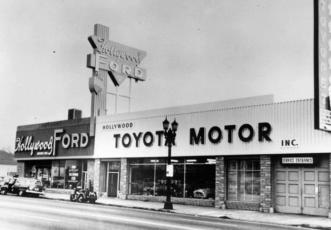 car dealership Toyota history