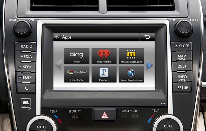 Toyota Entune in NC N Charlotte Toyota Entune Technology