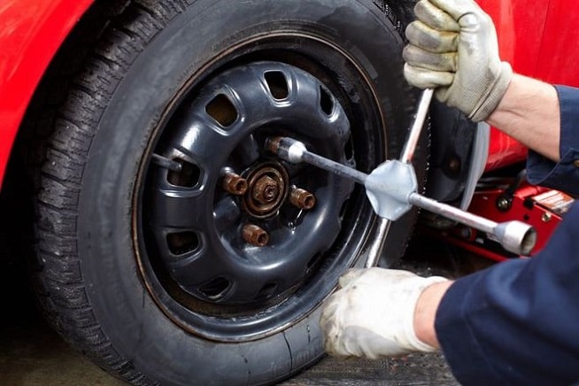 car tires in NC Toyota service in Charlotte