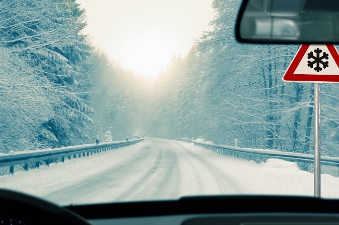 Toyota safety tips driving in snow