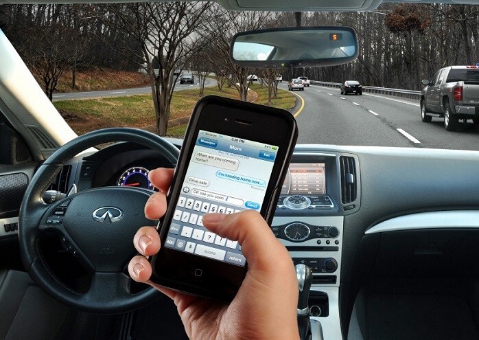 texting and driving defensive driving