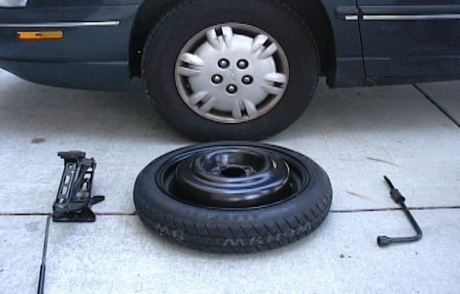 Image result for Changing A Flat Tire