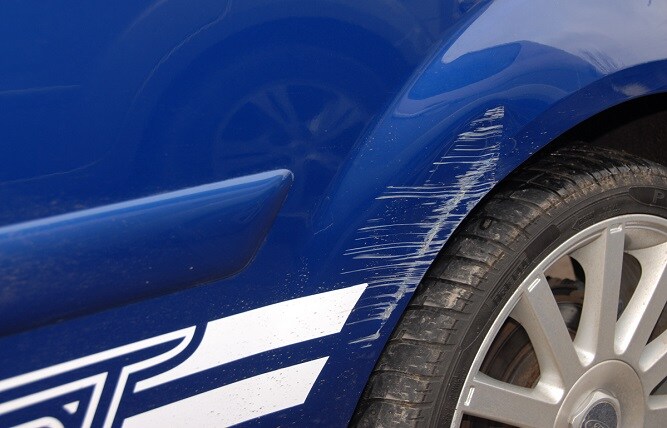 car scratch repair auto repair in Charlotte