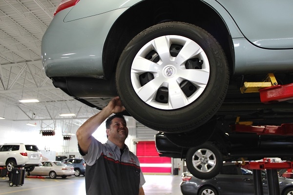 car safety inspection Toyota service in Charlotte