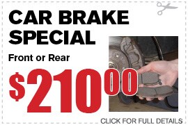 Front Brake Pad Specials