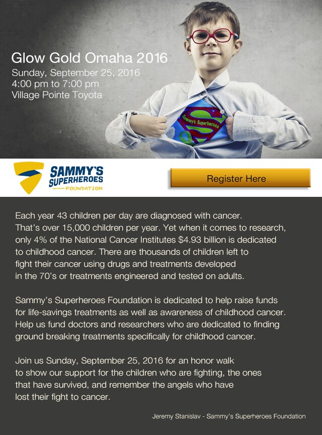 Sammy's SuperHeroes Event