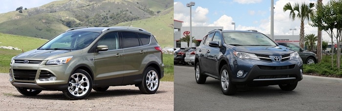 Toyota vs Ford Toyota RAV4 vs Ford Escape