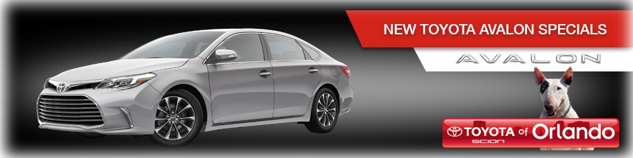 Toyota Avalon in Central Florida Orlando Toyota Avalon Specials