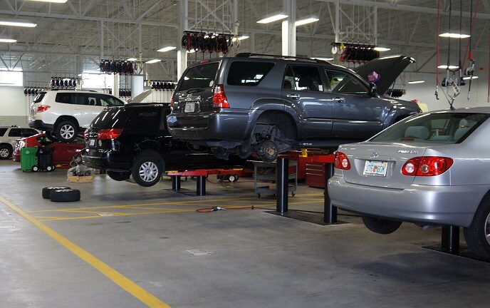 Toyota service auto service center