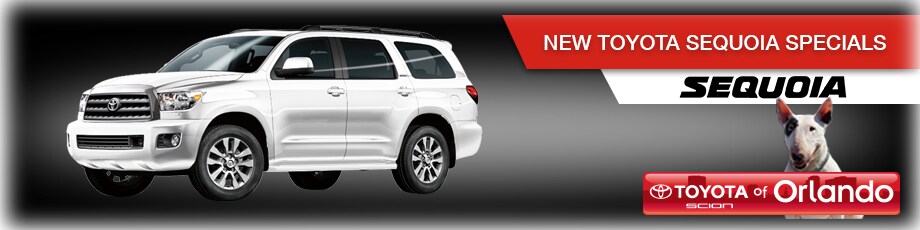 Toyota Sequoia in Central Florida Orlando Toyota Sequoia specials