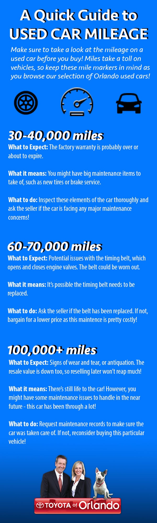 Used Car Mileage Tips Orlando used cars for sale