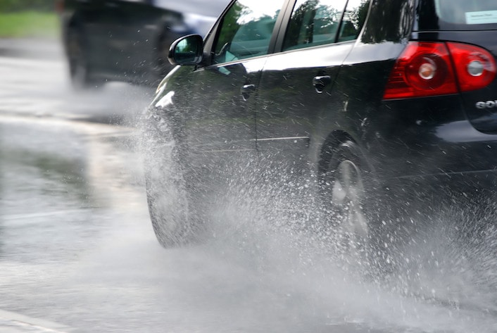 driving in rain Toyota of Orlando tips