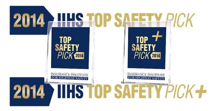 IIHS safety ratings new Toyota car safety ratings