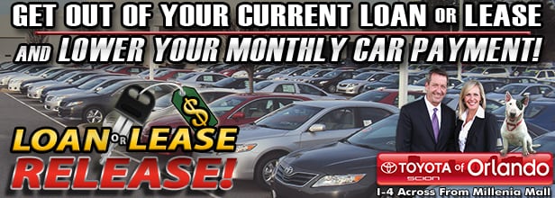 Toyota of Orlando Loan or Lease Release Event