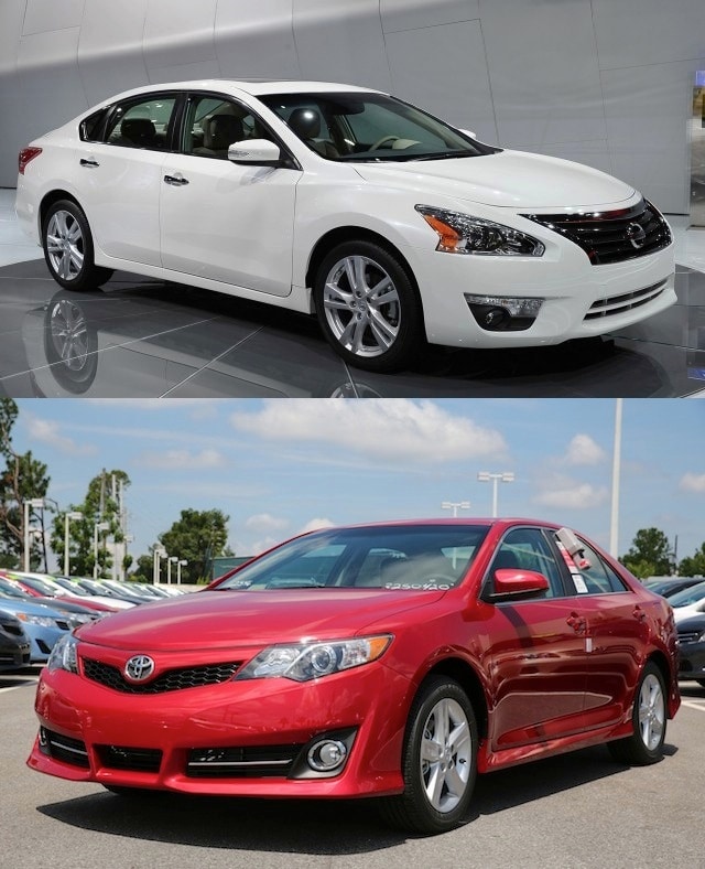 Should i buy a nissan altima or toyota camry #7