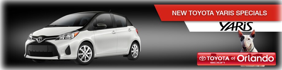 Toyota Yaris in Central Florida Orlando Toyota Yaris specials