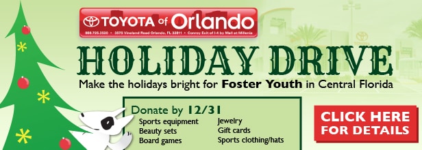 Holiday Drive in Central Florida Toyota of Orlando holiday drive