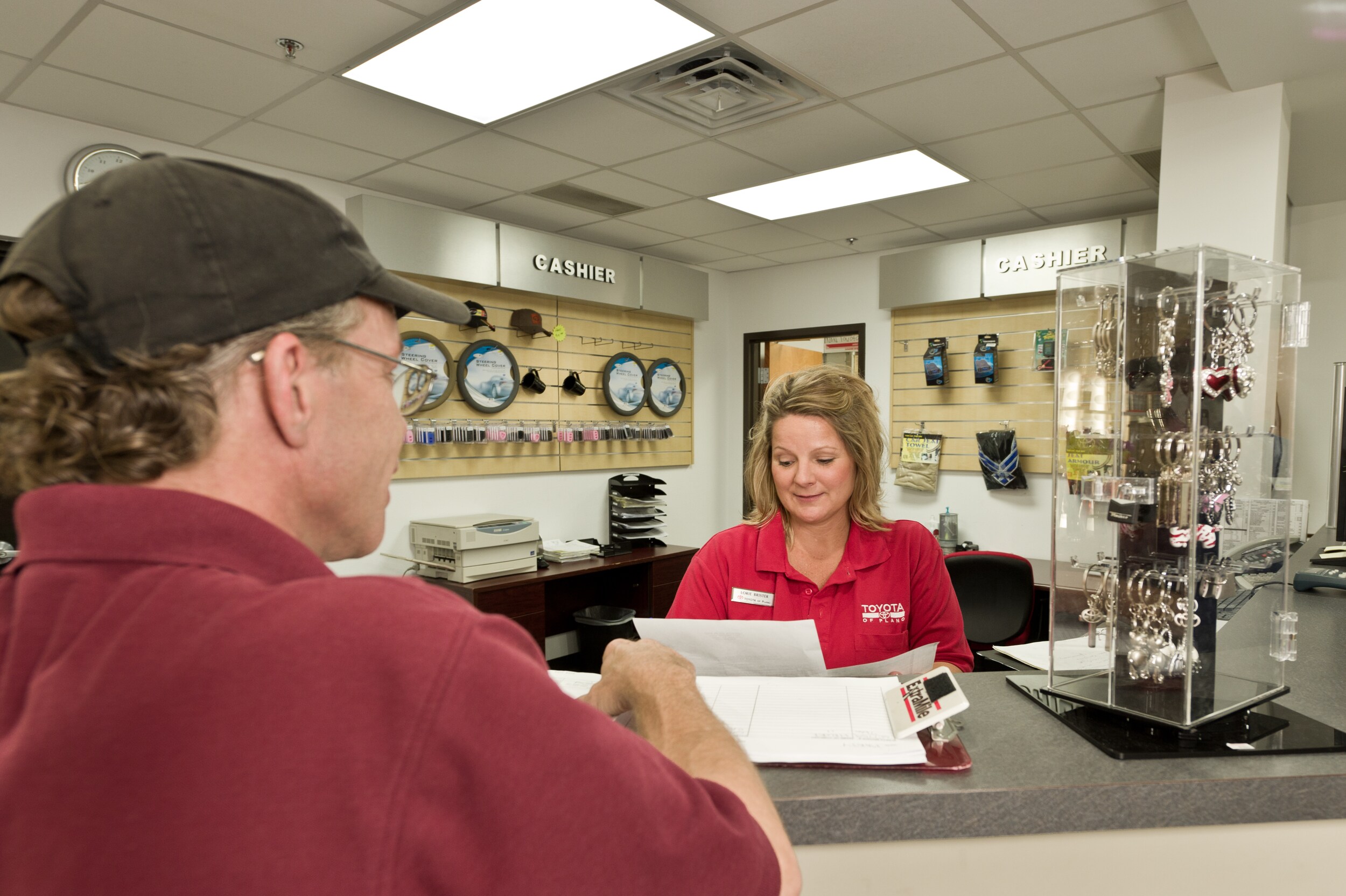 Toyota of Plano Cashier