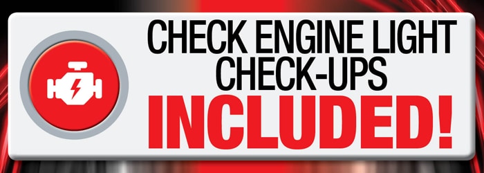 Check Engine Light Check-Ups Included