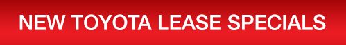 New Toyota Lease Specials