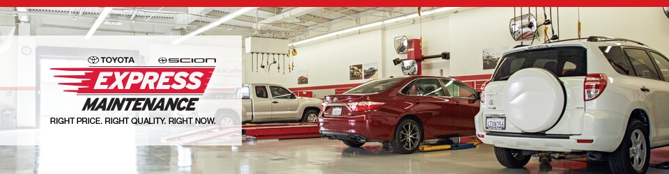 Express Maintenance at Toyota of Watertown