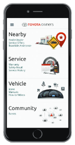 Toyota Owners App withRoadside Assistance