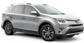2018 Toyota Rav4 Hybrid XLE shown