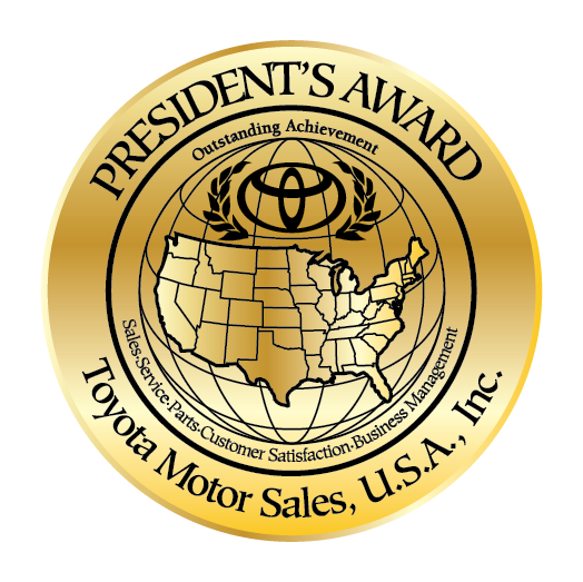 Toyota of Watertown 2022 President's Award Winner Toyota of Watertown 2022 President's Award Winner