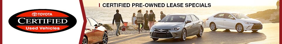 Toyota of Watertown Certified Pre-Owned Lease Specials