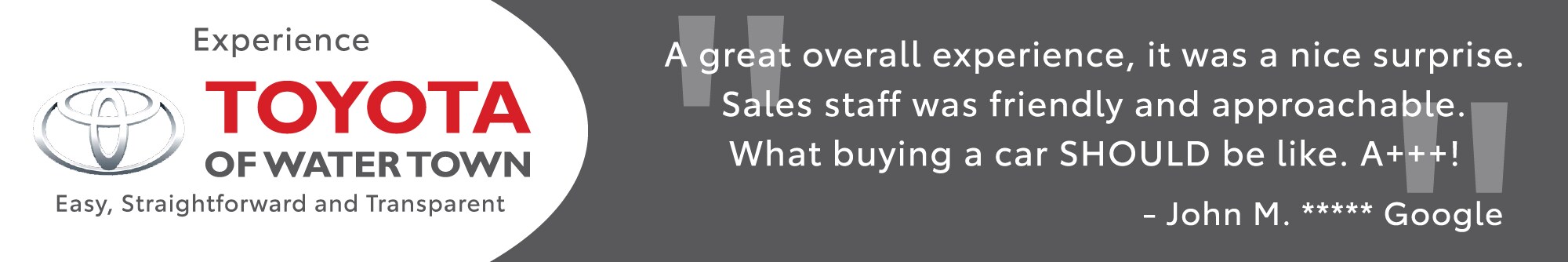 Experience Toyota of Watertown