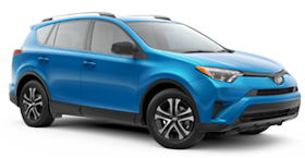 2018 Toyota Rav4 LE shown