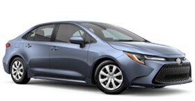 2020 Toyota Corolla LE shown