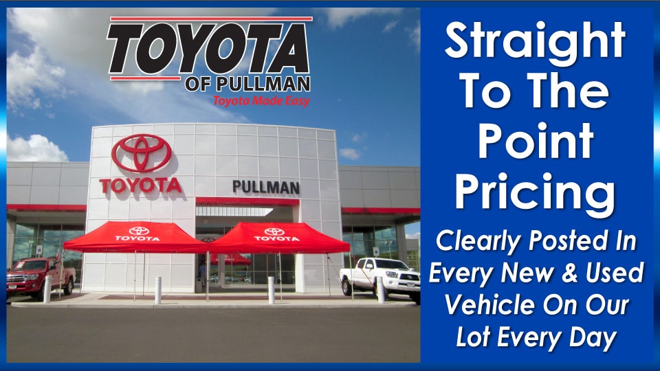Toyota of Pullman New Toyota dealership in Pullman, WA 99163