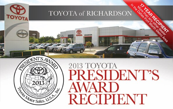 President's Award Winner
