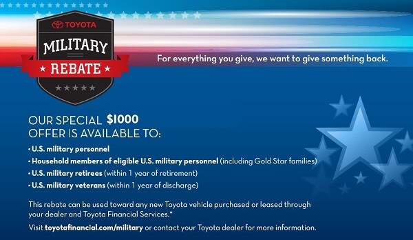 Military Rebate in Scranton, PA