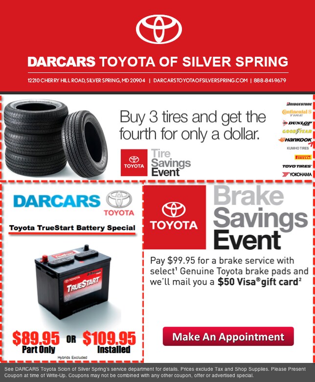 Darcars toyota of silver spring service