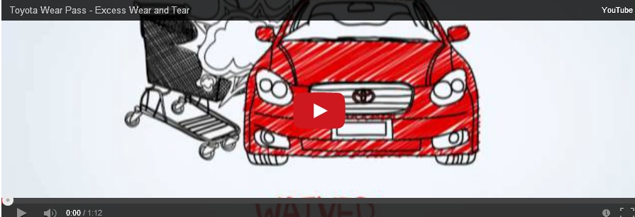 Toyota Wear Pass - Excess Wear and Tear