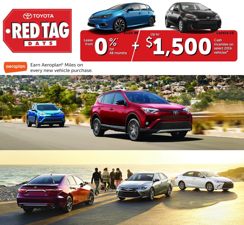 toyota red tag deals canada #6