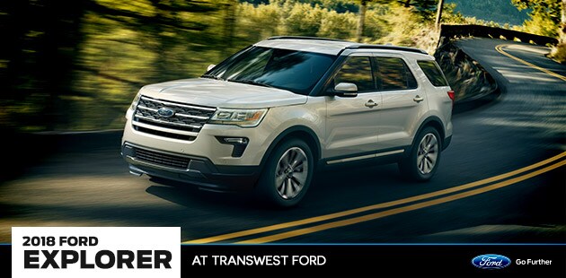 2018 Ford Explorer at Transwest Ford 2018 Ford Explorer at Transwest Ford