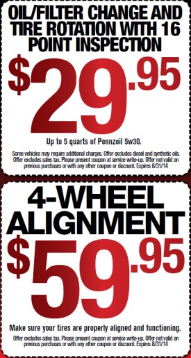 Service Specials