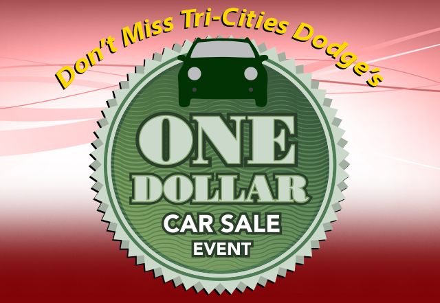 Stop in for the Tri-Cities Dodge of Kingsport One Dollar Car Black Friday Event!